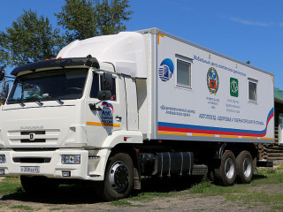 Врачи автопоезда «Здоровье» побывали в 45 районах Алтайского края