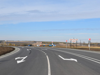 В Алтайском крае при обновлении трассы до Новосибирской области специалисты использовали новые технологии