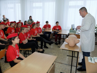 В Советском районе Алтайского края 127 школьников вступили в ряды Юнармии