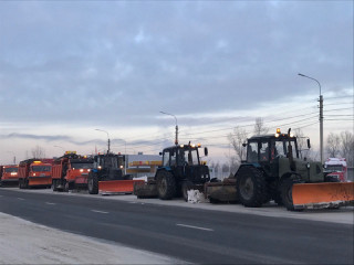 450 единиц снегоуборочной техники работает на федеральных и краевых трассах Алтайского края