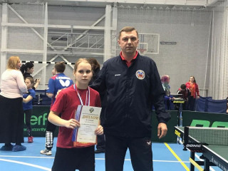 Алтайская спортсменка победила на первенстве России по настольному теннису среди инваспортсменов