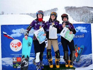 Алтайская спортсменка стала серебряным призером этапа Кубка России по сноуборду