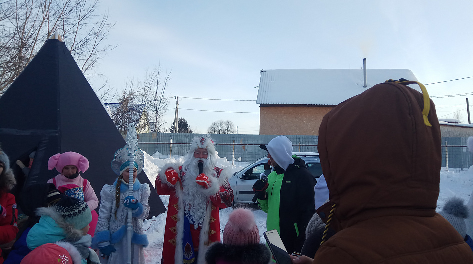 Новогодний велопраздник состоялся в Барнауле