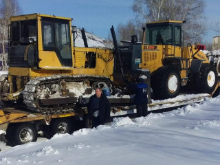 Дополнительная техника для расчистки улиц прибыла в город Змеиногорск Алтайского края