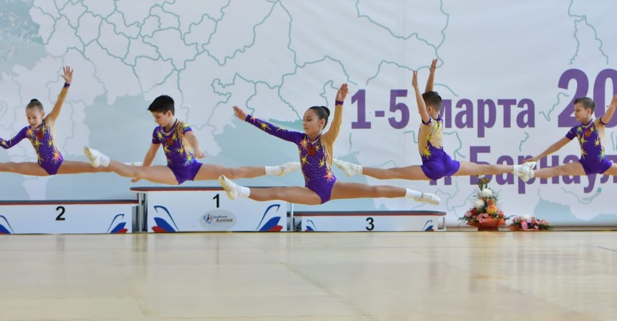 Спортсмены Алтайского края – победители чемпионата и первенства СФО по спортивной аэробик