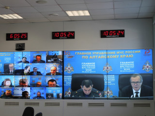 В связи с пожароопасным сезоном в Алтайском крае все профильные ведомства работают в усиленном режиме