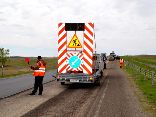 На федеральных дорогах Алтайского края стартовала ремонтная кампания