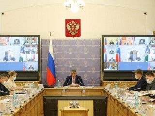 Губернатор Виктор Томенко принял участие в заседании Координационного штаба по предупреждению и борьбе с распространением коронавируса в регионах Сибири