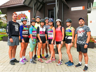 Молодежная сборная Алтайского края по биатлону тренируется в Белокурихе