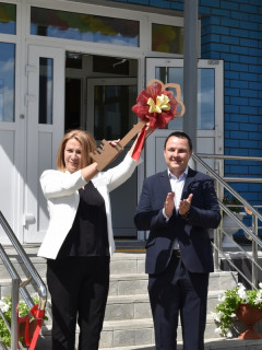 В Новоалтайске Алтайского края построили новый детский сад-ясли на 280 мест