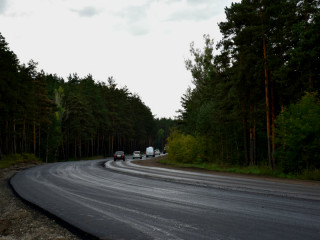Ремонт на объездной дороге в Барнауле ведут с опережением графика