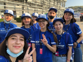 Алтайские волонтеры помогли в проведении гонки российского этапа «Формулы 1»