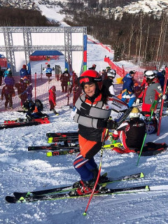 Алтайская инваспортсменка стала бронзовым призером международных соревнований по горнолыжному спорту