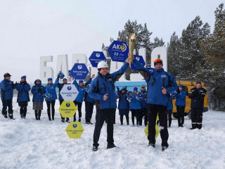 76 дней продолжалась эстафета юбилейного огня «Алтайкрайэнерго»