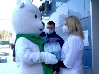 Ковидные госпитали в Барнауле получили кислородную воду