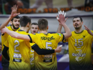 Алтайские волейболисты одержали волевую победу в заключительном матче предварительной стадии чемпионата России Высшей лиги «А»