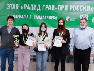 Алтайские шахматисты выиграли этап Кубка России по быстрым шахматам