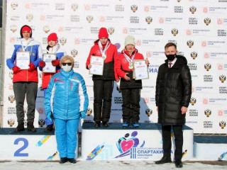 Представители Алтайского края завоевали пять медалей на зимней Всероссийской спартакиаде инвалидов России