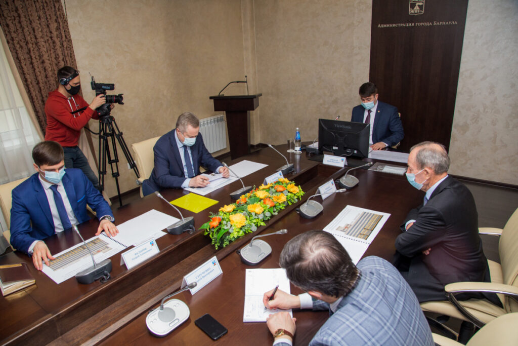 Надпись «Барнаул орденоносный» планируется разместить на здании по ул.Гоголя, 48