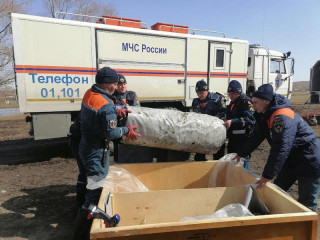 В Алтайском крае продолжается работа на подтопленных территориях