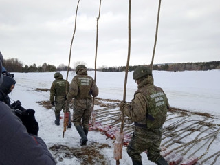 В Алтайском крае уделяют повышенное внимание участкам рек, где возможно образование ледяных заторов