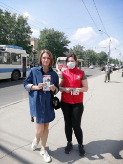 Около 200 участников собрала акция «Стоп ВИЧ/СПИД» в Барнауле