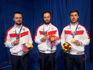 Алтайский спортсмен завоевал золото Кубка мира по пулевой и стендовой стрельбе в командном упражнении