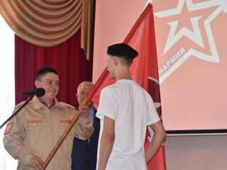 В Алтайском крае создали юнармейский отряд в учреждении профессионального технического образования