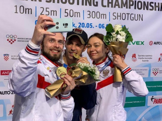 Алтайский спортсмен Сергей Каменский пополнил копилку сборной России на чемпионате Европы по пулевой стрельбе