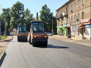 В Рубцовске Алтайского края завершают капитальный ремонт двух участков дорог