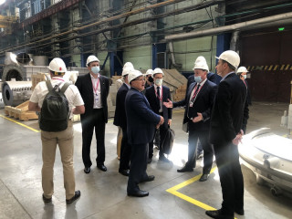 Делегация Алтайского края принимает участие в международной промышленной выставке «Иннопром-2021» в Екатеринбурге