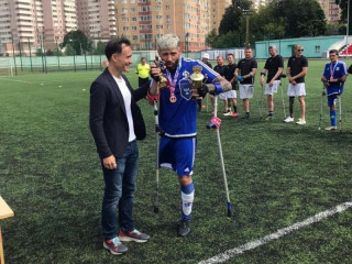 Алтайские инваспортсмены завоевали бронзу на чемпионате России по футболу