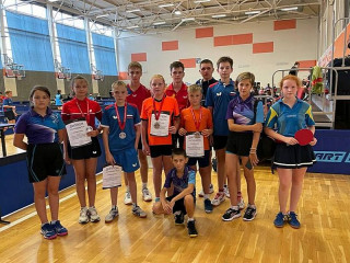 Семь медалей завоевали юные алтайские спортсмены на Всероссийских соревнованиях по настольному теннису