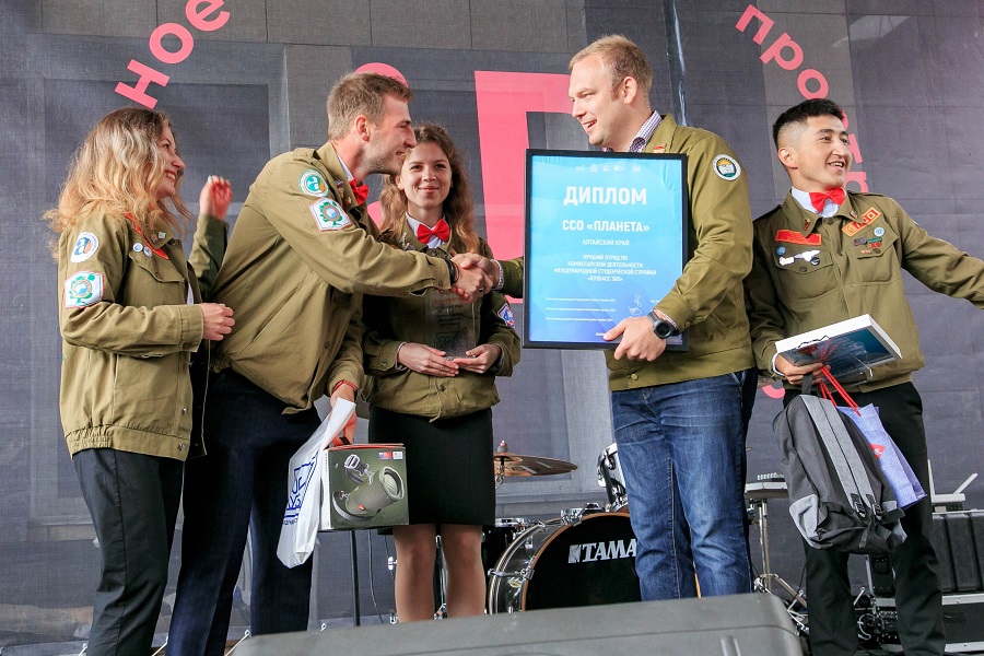 Барнаульский стройотряд «Планета» стал одним из лучших на международной стройке