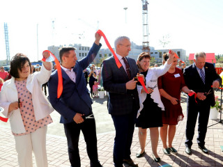 В райцентре Тальменка Алтайского края открыли детский сад стоимостью почти 200 миллионов рублей