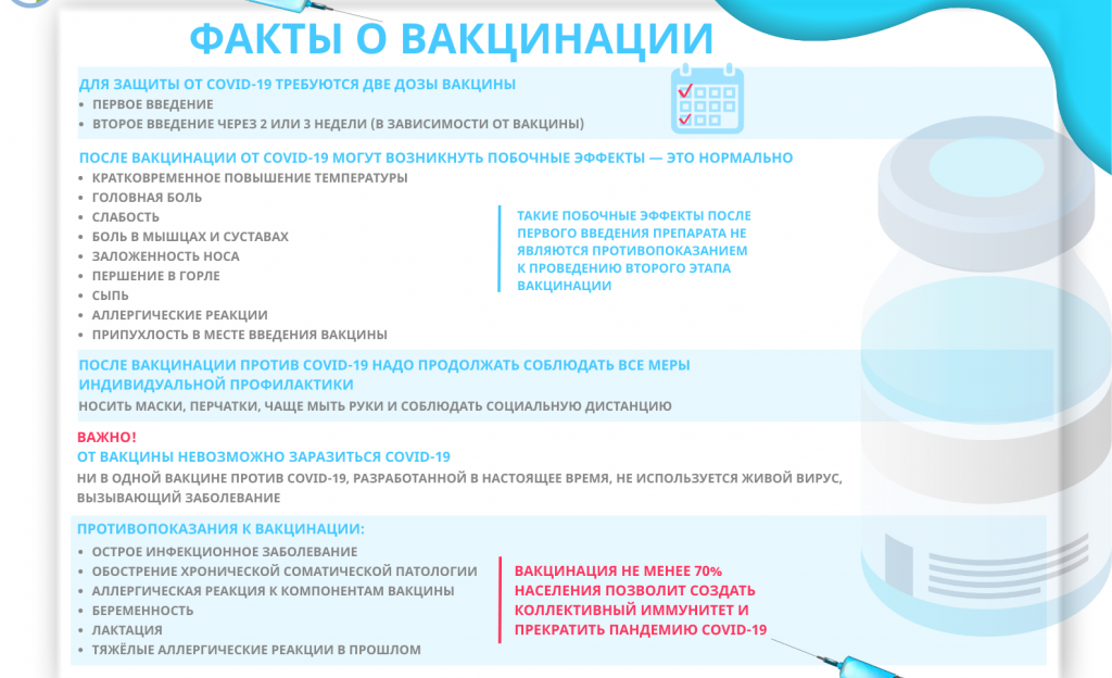 Барнаульцам напоминают, где можно поставить прививку от коронавируса и гриппа