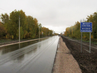 Более 33 миллионов рублей направили на создание пункта весогабаритного контроля в Баевском районе Алтайского края