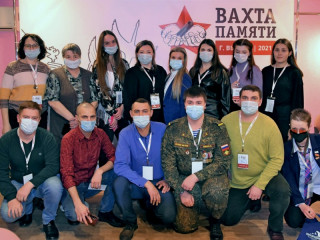 Представительница Алтайского края приняла участие в закрытии Всероссийской акции «Вахта Памяти – 2021»