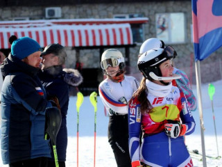 В Алтайском крае проходит этап Кубка России по горнолыжному спорту среди мужчин и женщин в дисциплине «слалом»