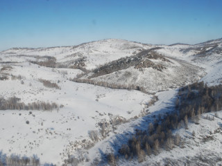 В Алтайском крае спасатели и ученые ведут мониторинг снегозапасов в горах