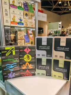 Посетители международной выставки «Продэкспо-2022» знакомятся с алтайскими продуктами для здорового питания