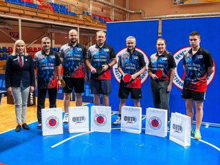 В Алтайском крае в рамках всероссийской «Вечерней лиги» реализовали новый формат занятий настольным теннисом