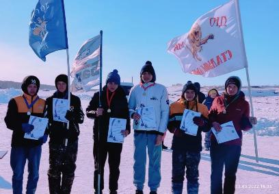 Барнаульский мотоклуб «Барс» принял участие в соревнованиях по мотоскийорингу в Новосибирской области