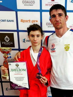 Алтайская спортсменка стала бронзовым призером летней Спартакиады учащихся России по самбо