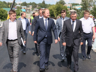 В ближайшее время в Алтайском крае будет восстановлено движение по мосту через реку Чумыш в городе Заринске