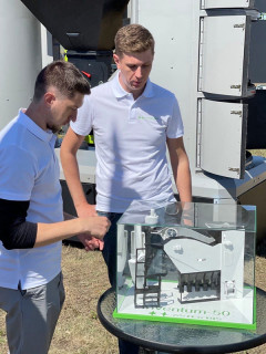 Зерноочистительными машинами алтайского завода ALTER BIS заинтересовались представители Казахстана и регионов России