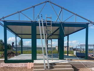 В алтайском селе Гоношиха строят фельдшерско-акушерский пункт