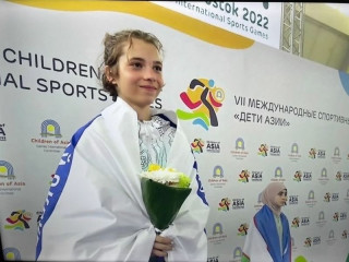 Алтайская спортсменка стала серебряным призером Международных спортивных игр «Дети Азии» в соревнованиях по тхэквондо