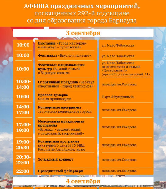 Выставки цветов и народного творчества, концерт и фейерверк организуют в День города в Центральном районе