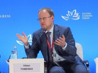 Губернатор Виктор Томенко на сессии Восточного экономического форума рассказал об импортозамещении программного обеспечения в промышленности Алтайского края